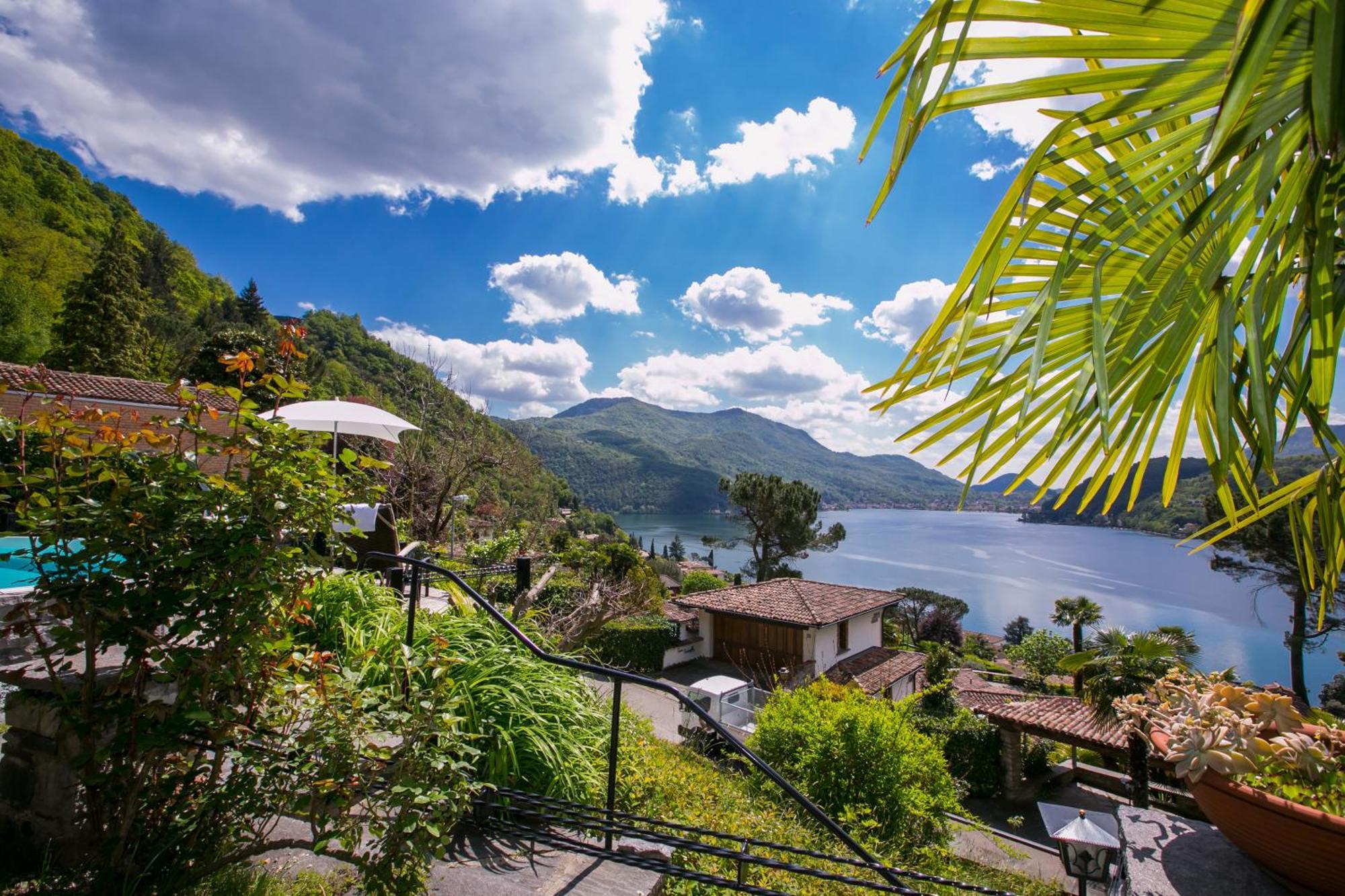 Morcote Magic View Villa Exterior foto