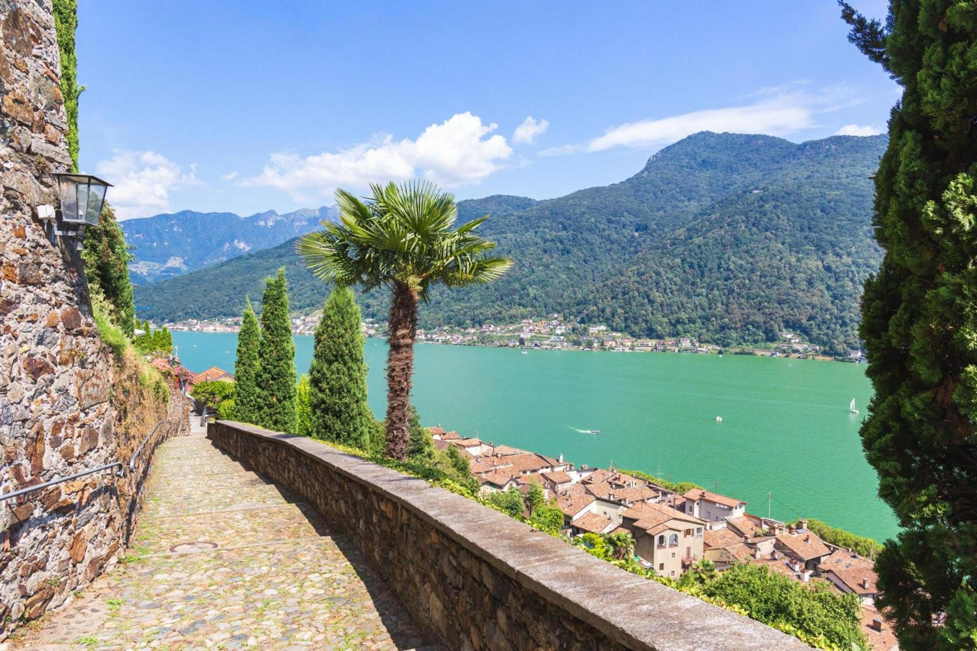 Morcote Magic View Villa Exterior foto