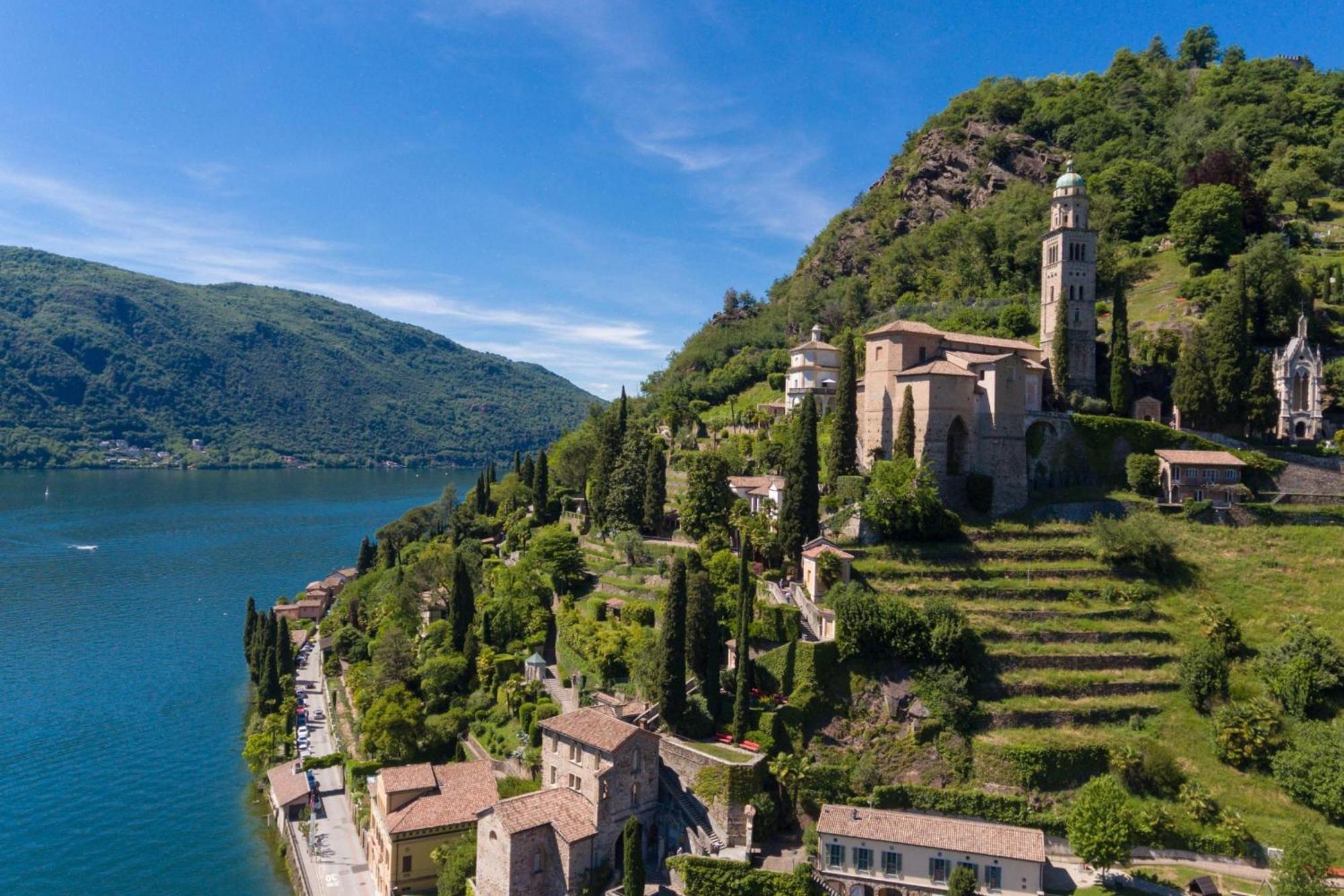 Morcote Magic View Villa Exterior foto