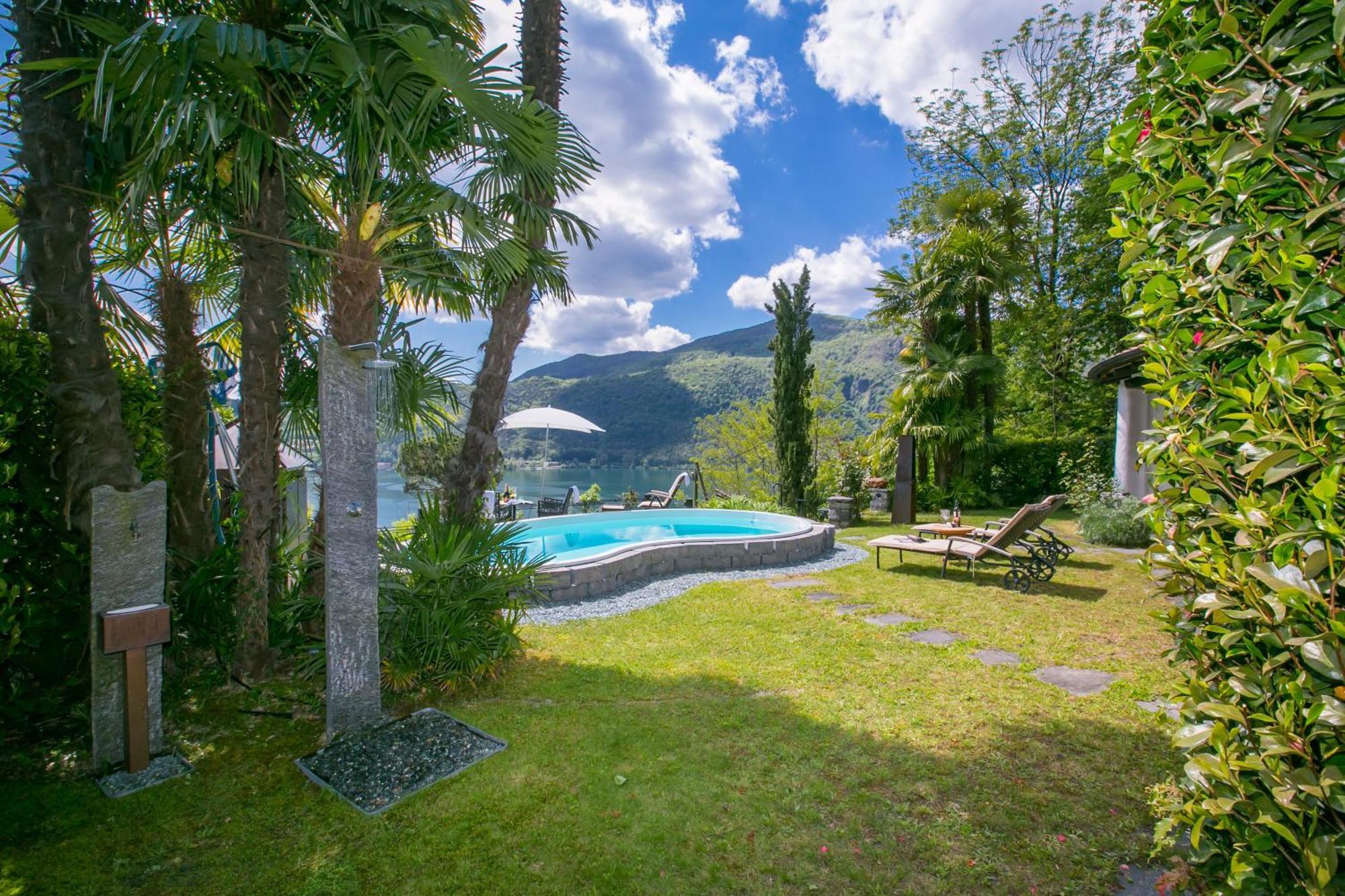 Morcote Magic View Villa Exterior foto