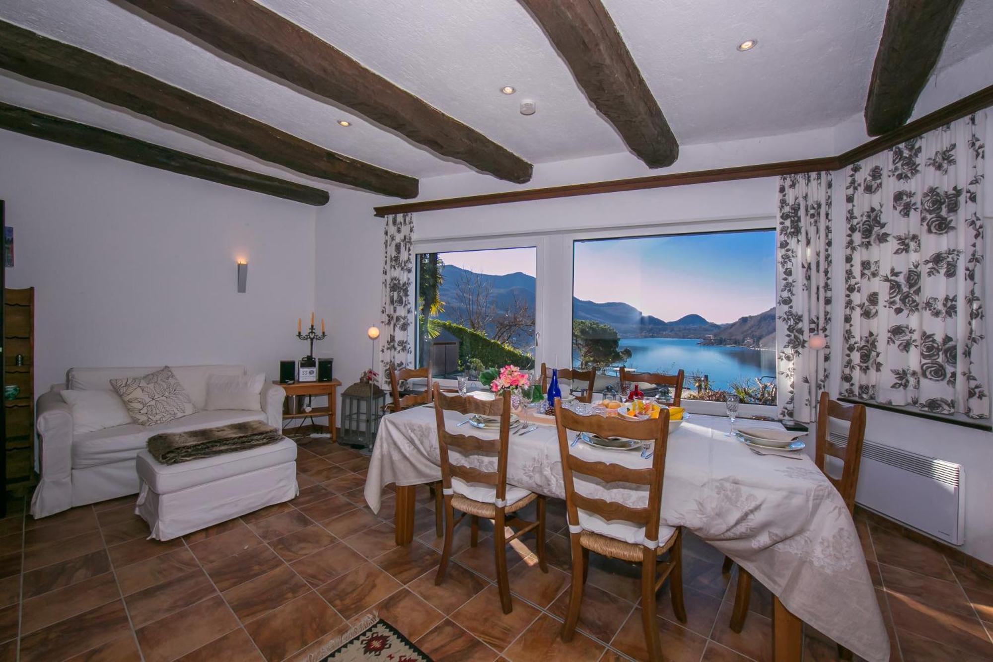 Morcote Magic View Villa Exterior foto