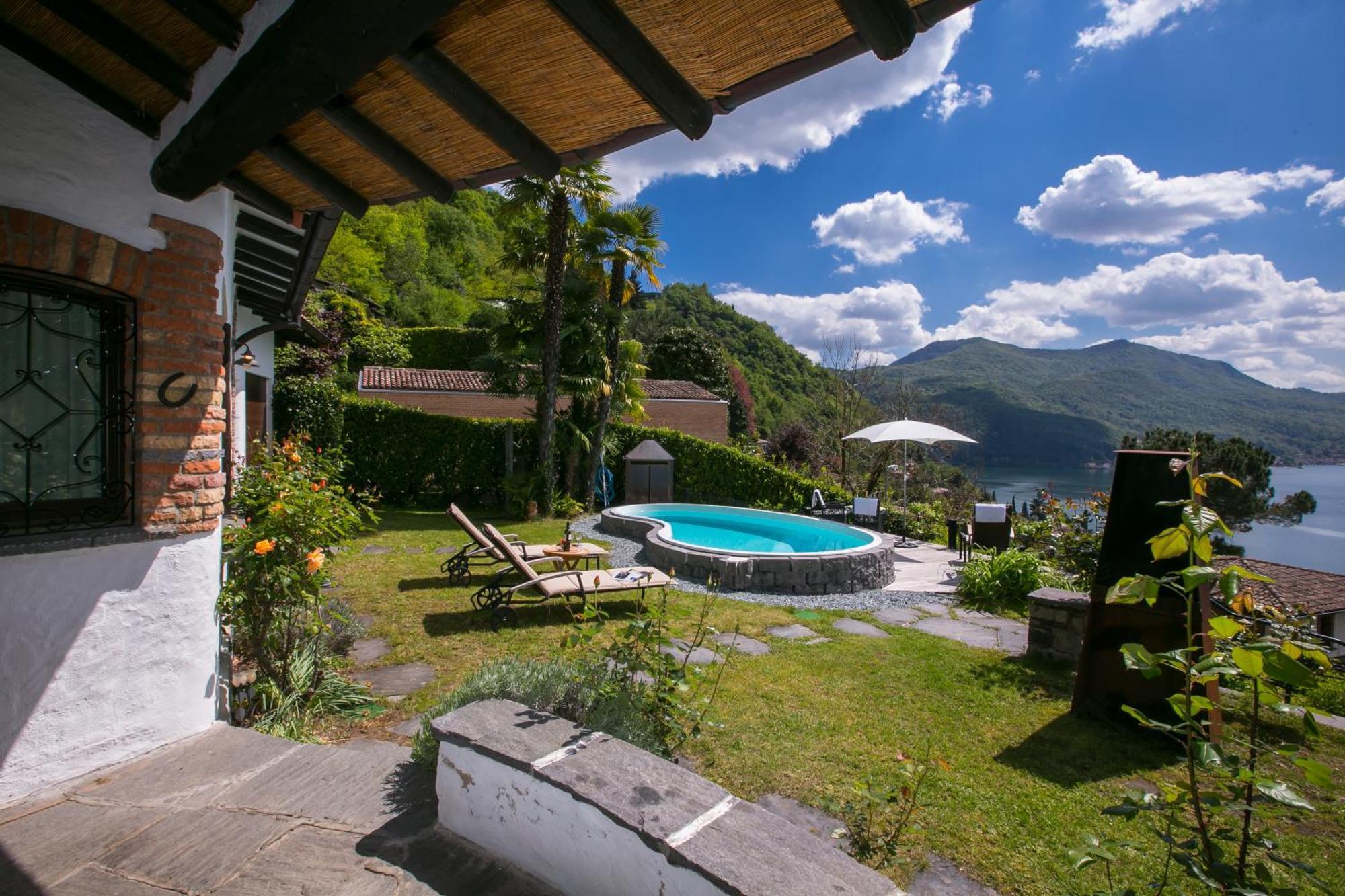 Morcote Magic View Villa Exterior foto